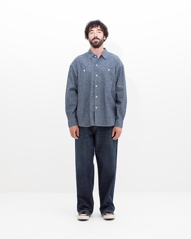 トップス visvim INGALL CHAMBRAY L/S LUMBER CHAMBRAY L/S | Visvim Official North American Web Store